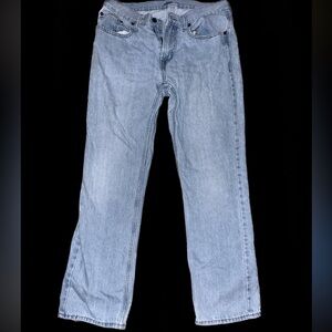 Old Navy Blue Straight Jeans